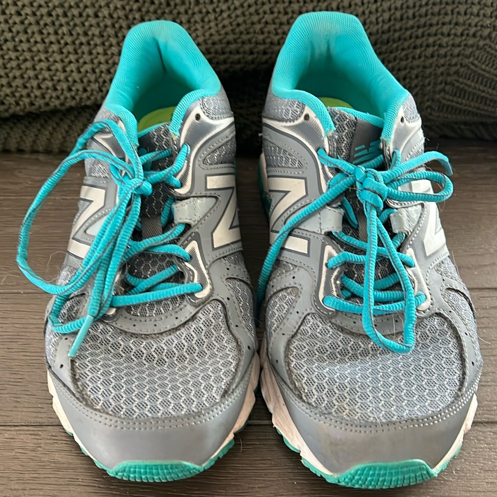 New Balance Womens 560 V6 W560LG6 Teal/Gray Running Shoes Size 9